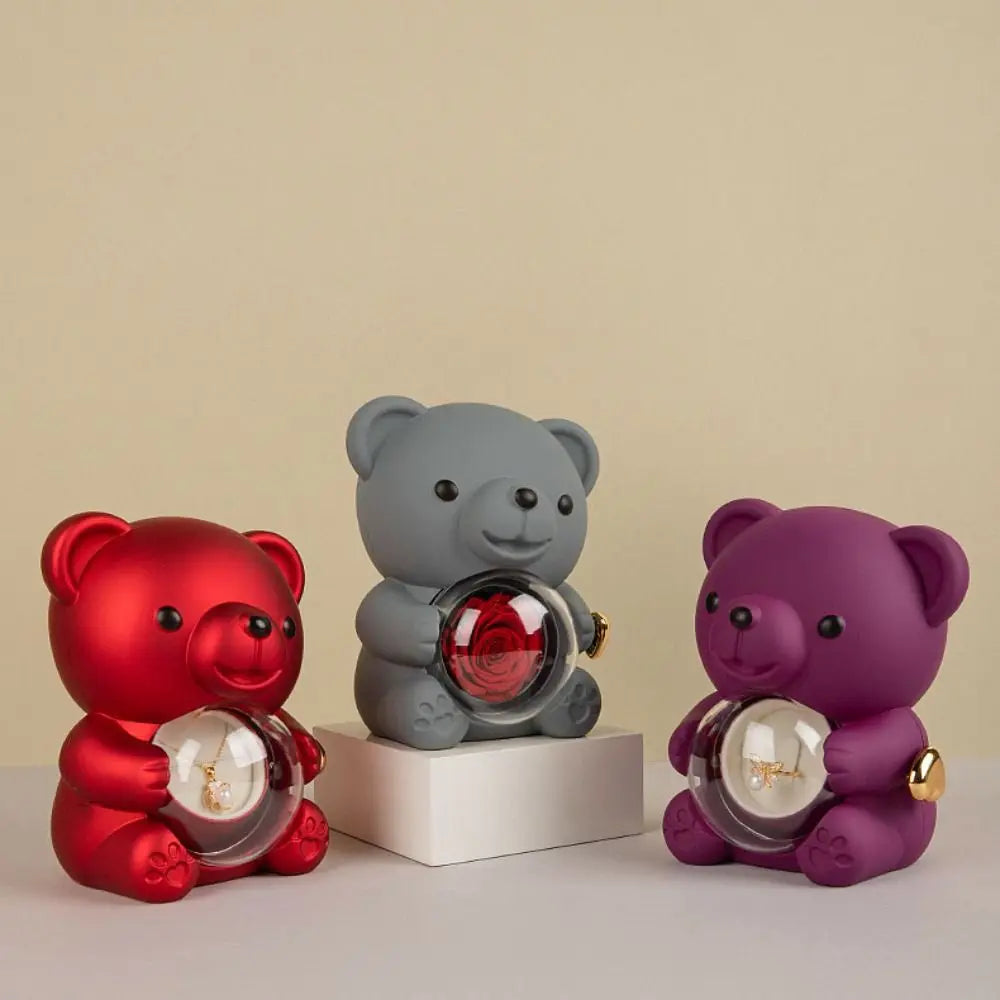 Forever Love™ Bear Eternal Roses