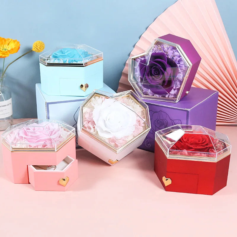 Forever Love™ Eternal Roses Heart Box