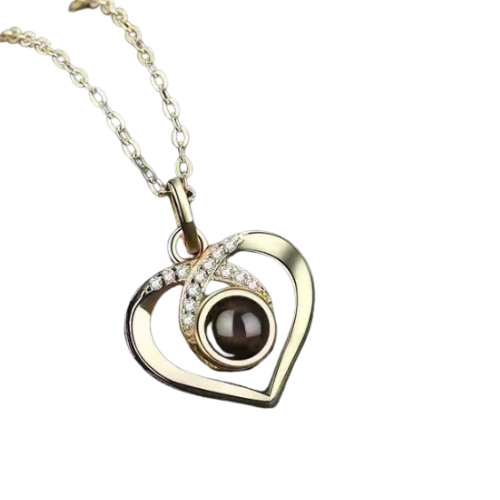 Forever Love™ Customised Photo Heart Necklace