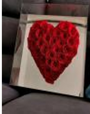 Natural Preserved Rose in Large Box Wholesale Multi-color Eternal Flower Mirror face Heart Birthday Girlfriend Teachers Day Gift