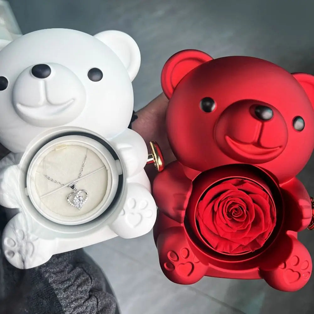 Forever Love™ Bear Eternal Roses