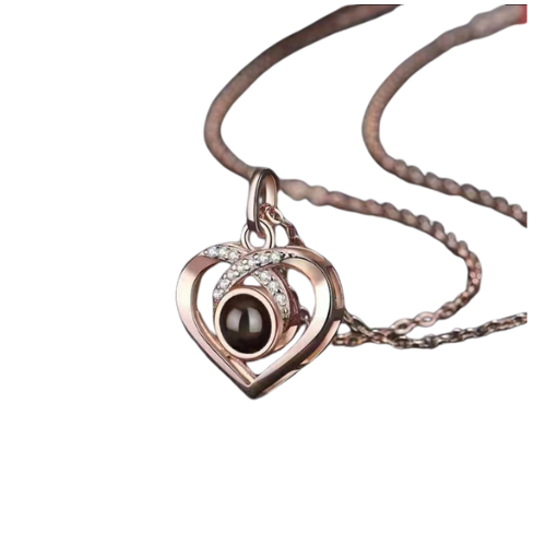 Forever Love™ Customised Photo Heart Necklace
