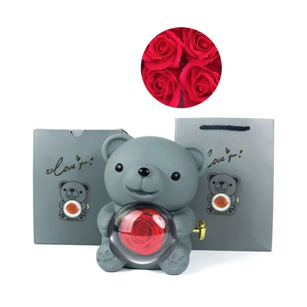 Forever Love™ Bear Eternal Roses