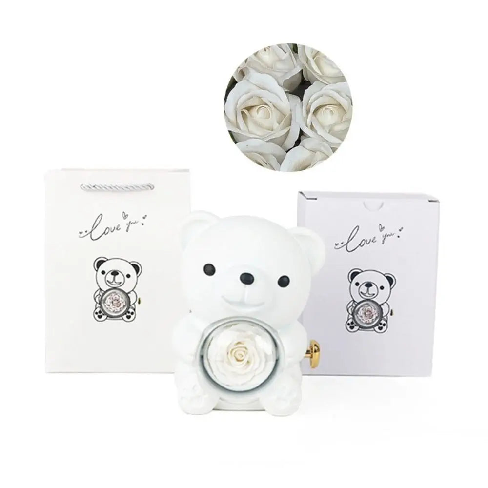 Forever Love™ Bear Eternal Roses