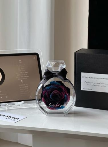 7-8cm Giant Natural Eternity Roses Gift Box Mother's Day Valentine's Day Birthday Proposal Gift for Friends Flores Artificiales